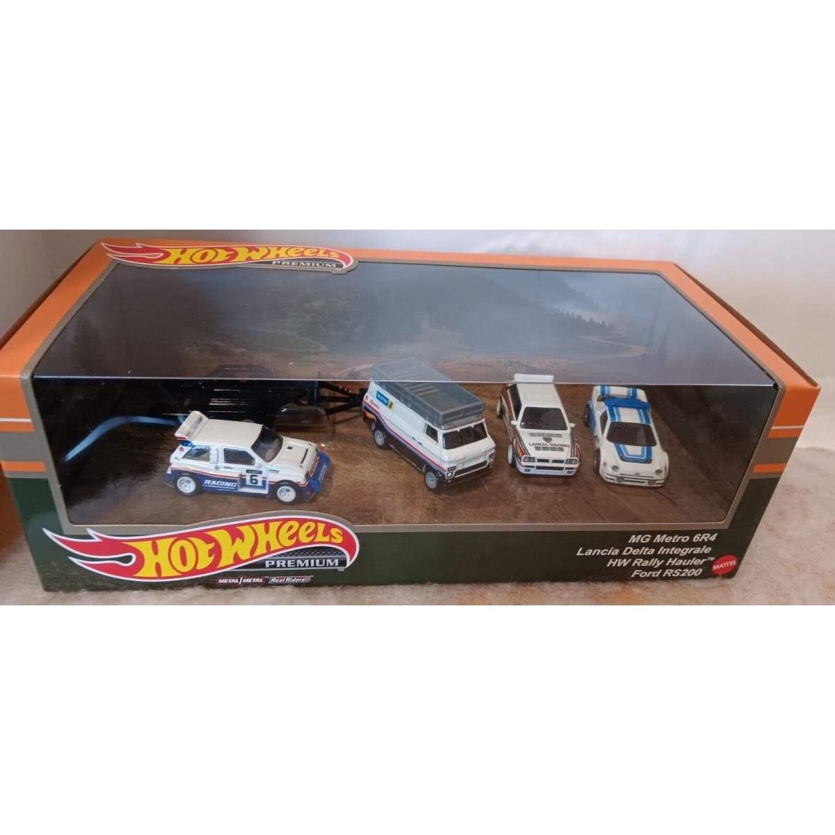 Hot Wheels Premium Diorama MG Metro 6R4 Lancha Delta Ford Rs200 Rally H Set 2023