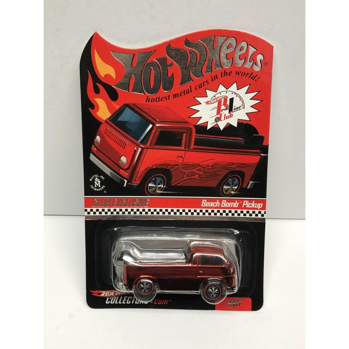 Hot Wheels Rlc 2007 Redline Club Exclusive Beach Bomb Pickup Limited Edition