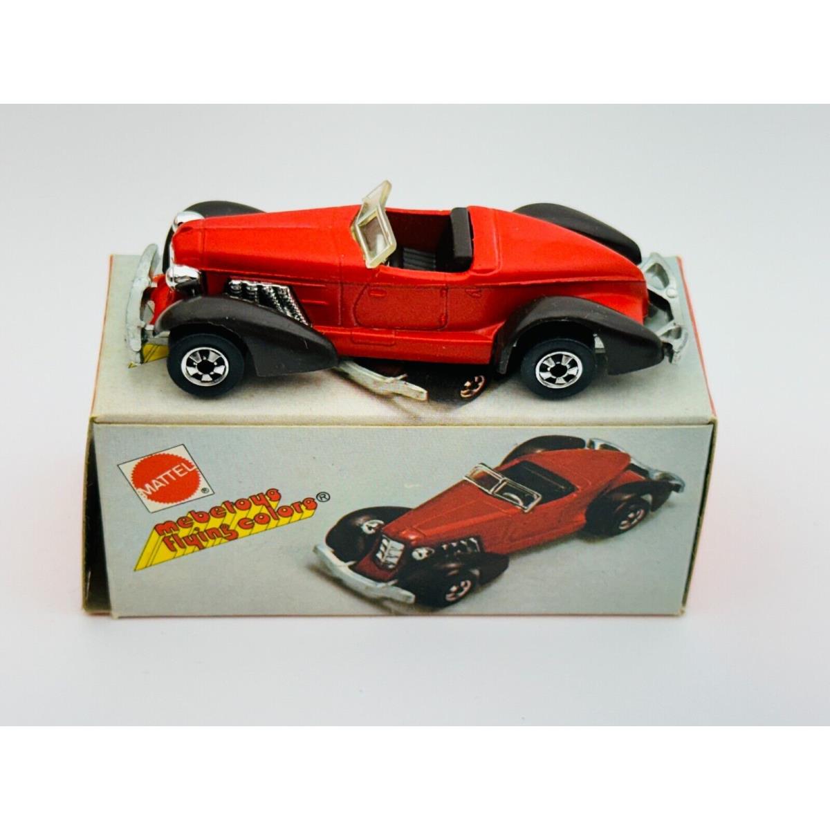 Hot Wheels Mebetoys Blackwall Auburn 852 Red Flying Colors