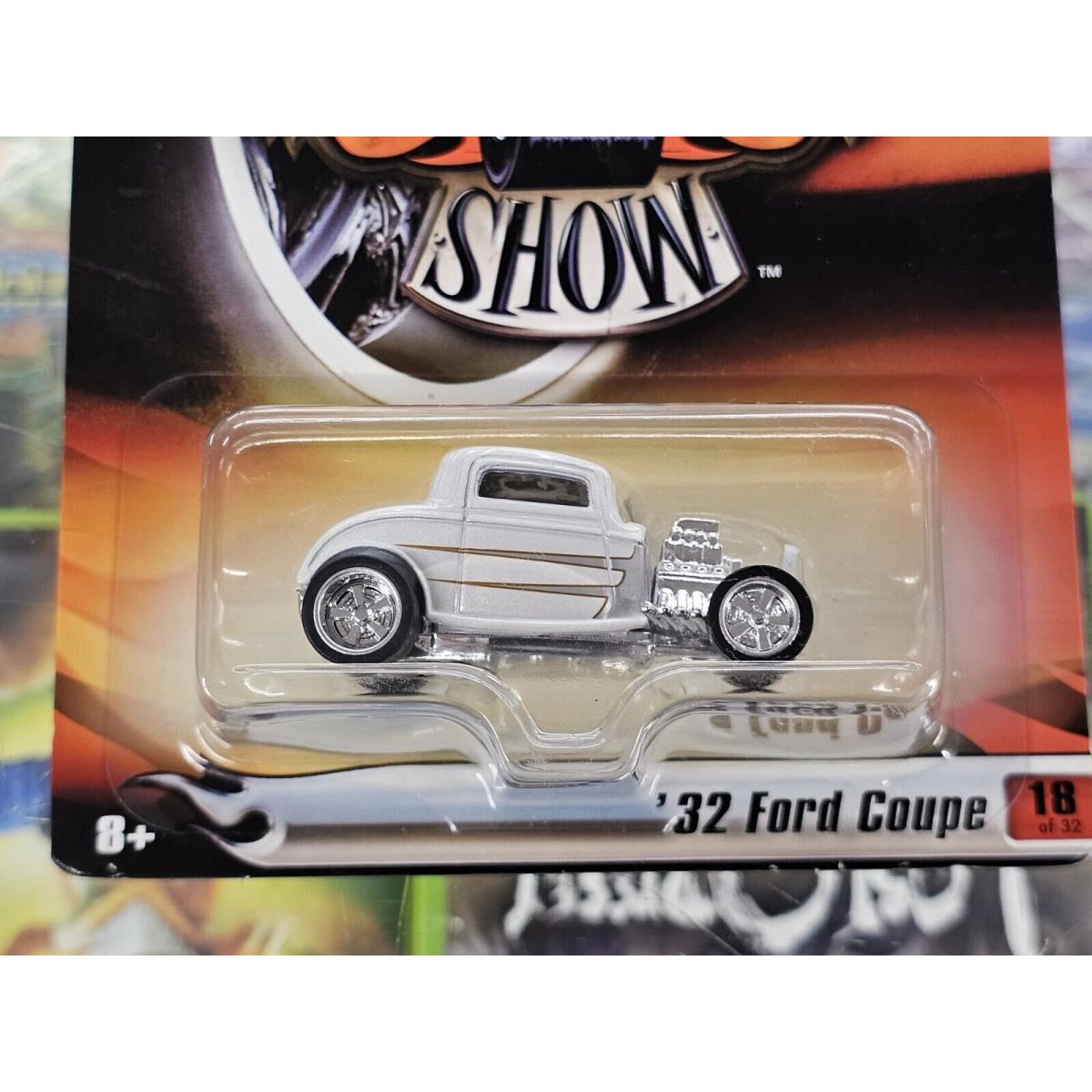 Hot Wheels 32 Ford Coupe Street Show 18/32 White 1:64 Scale