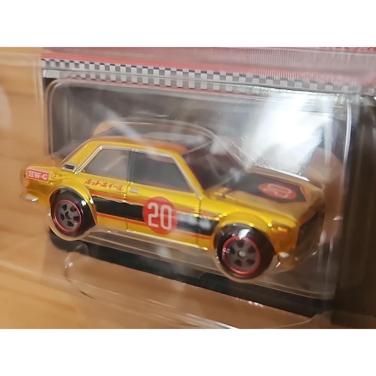 2020 Hot Wheels Rlc Redline Club Gold 71 Datsun 510 2571/15000 Real Riders