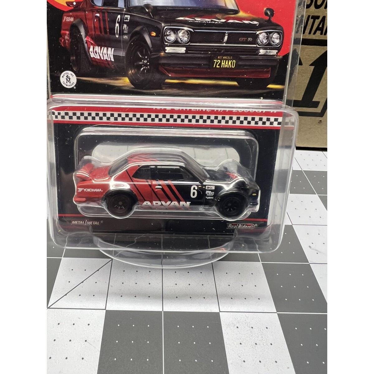 Hot Wheels Rlc Member Exclusive 1972 Nissan Skyline H/T2000GT-R Advan Realriders