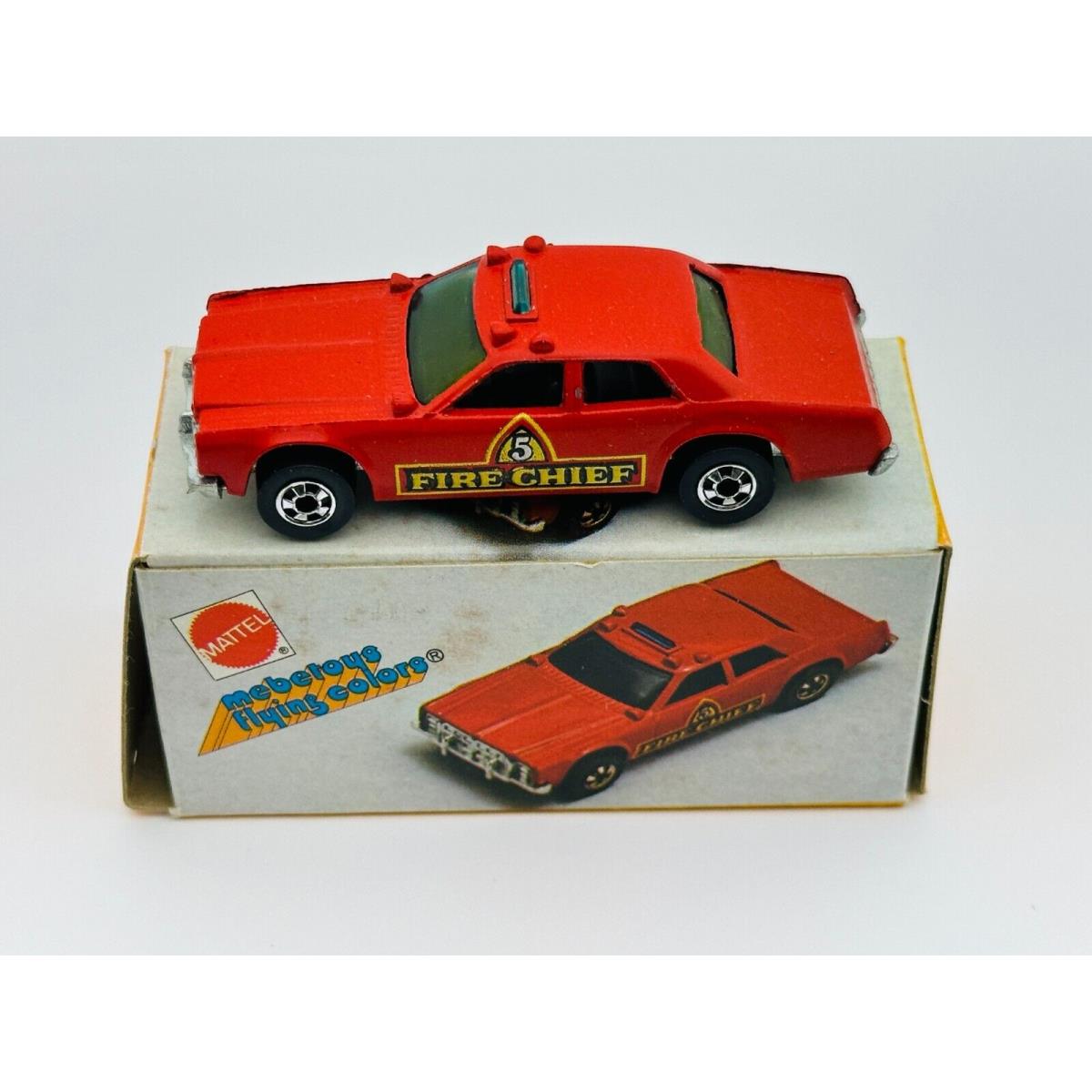 Hot Wheels Mebetoys Blackwall Fire Chaser Red Flying Colors