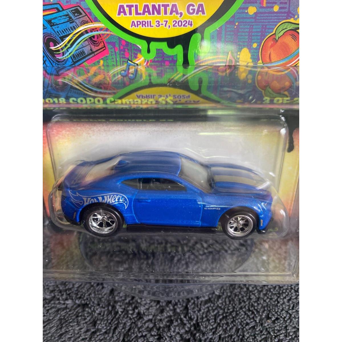 Hot Wheels 24th Atlanta Collectors Nationals Finale Car 2018 Copo Camaro SS