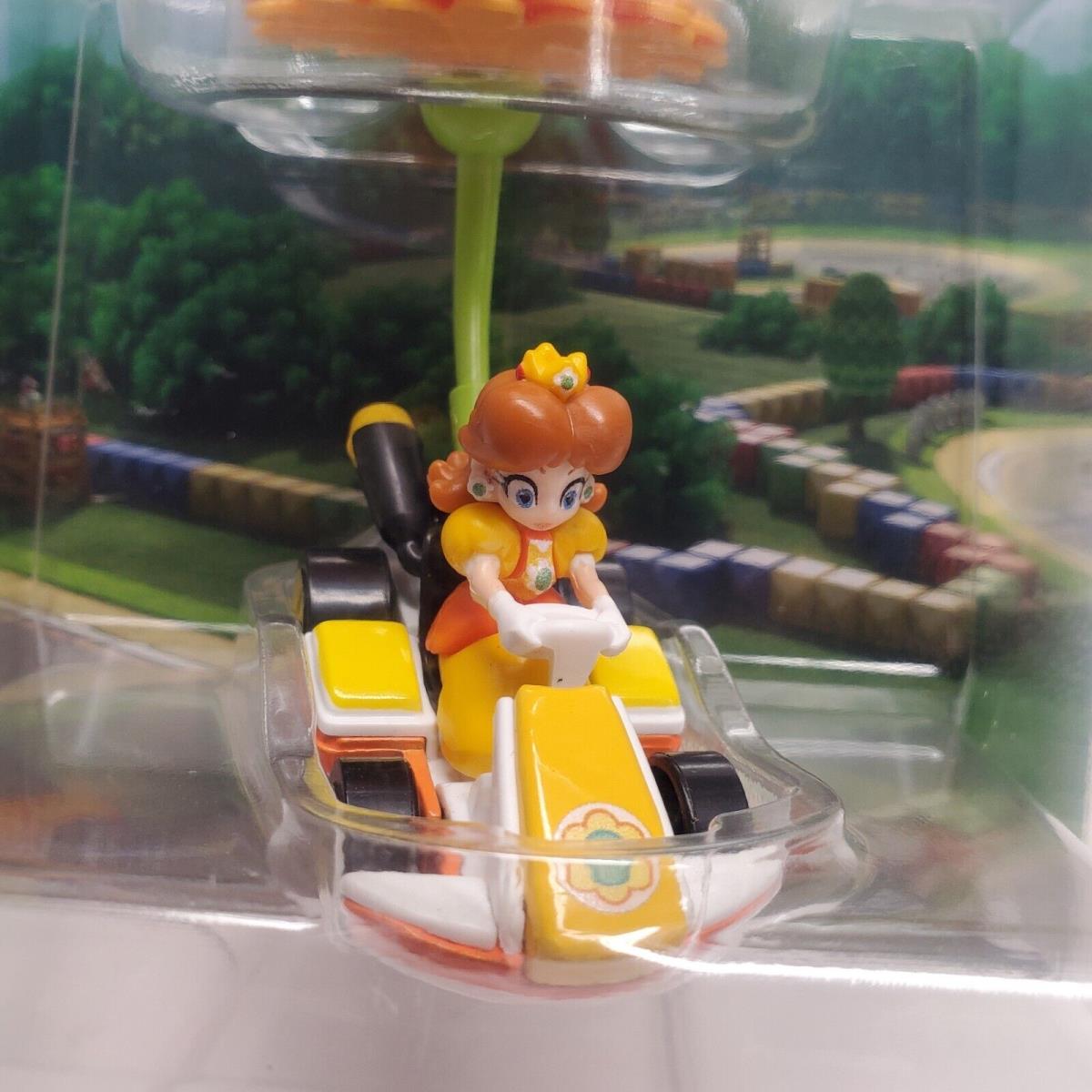 Hot Wheels Mario Kart Princess Daisy Diecast Car Standard Kart Flower Glider
