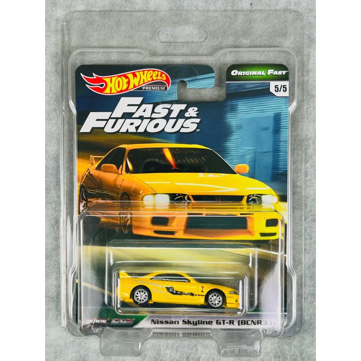 Hot Wheels Fast Furious Nissan Skyline Gt-r BCN33 Fast 5/5