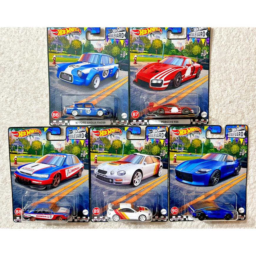 2023 Hot Wheels Boulevard Complete Set OF 5 86- 90 Release