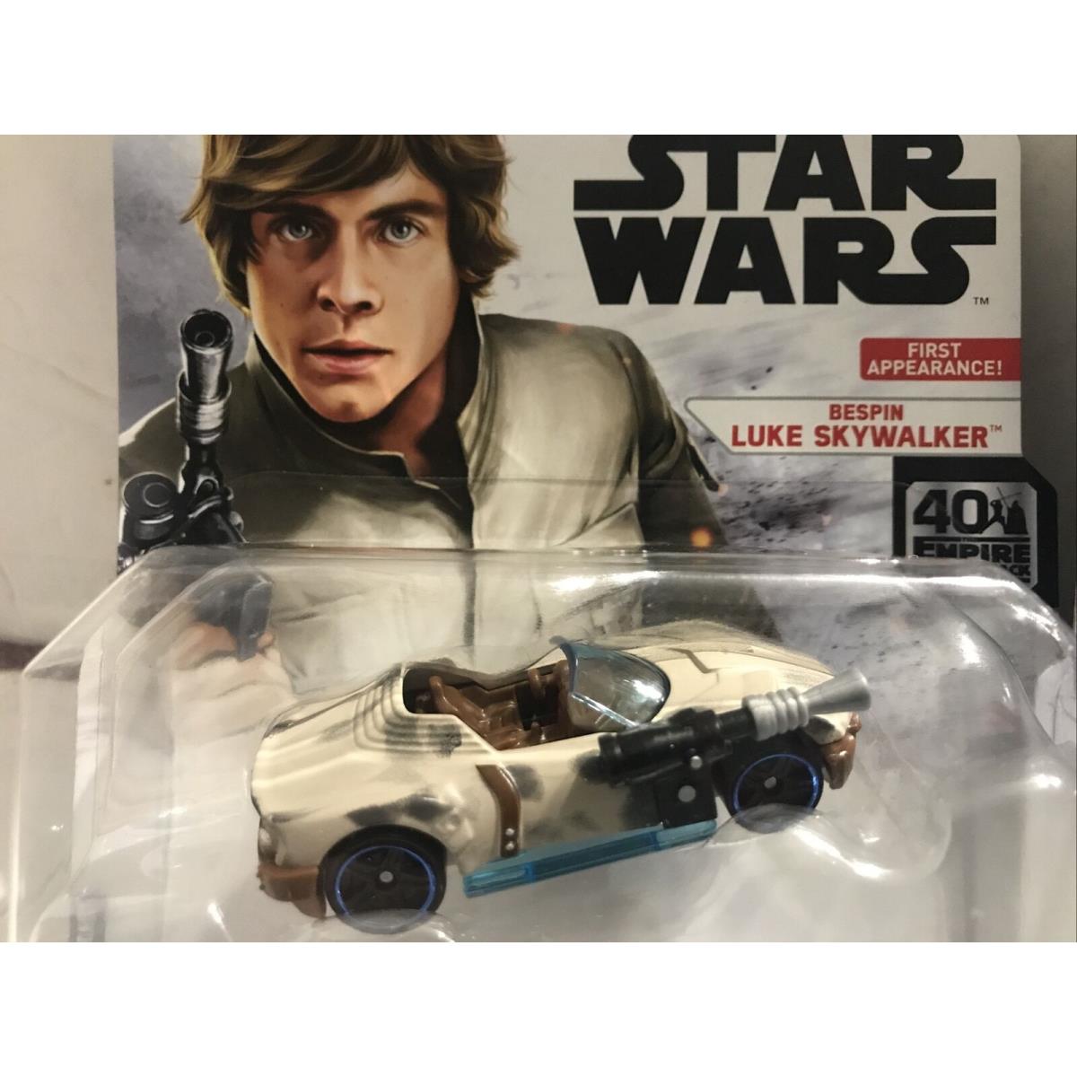 Hot Wheels Star Wars: 40th The Empire Strikes Back C-3PO R2-D2 Luke Skywalker 3