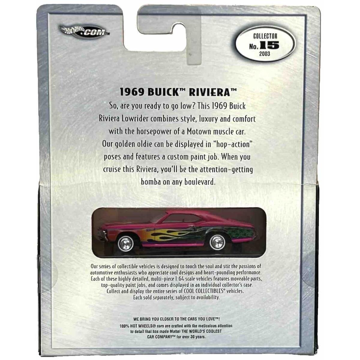 Hot Wheels Black Box 69 Buick Riviera Premium 2003