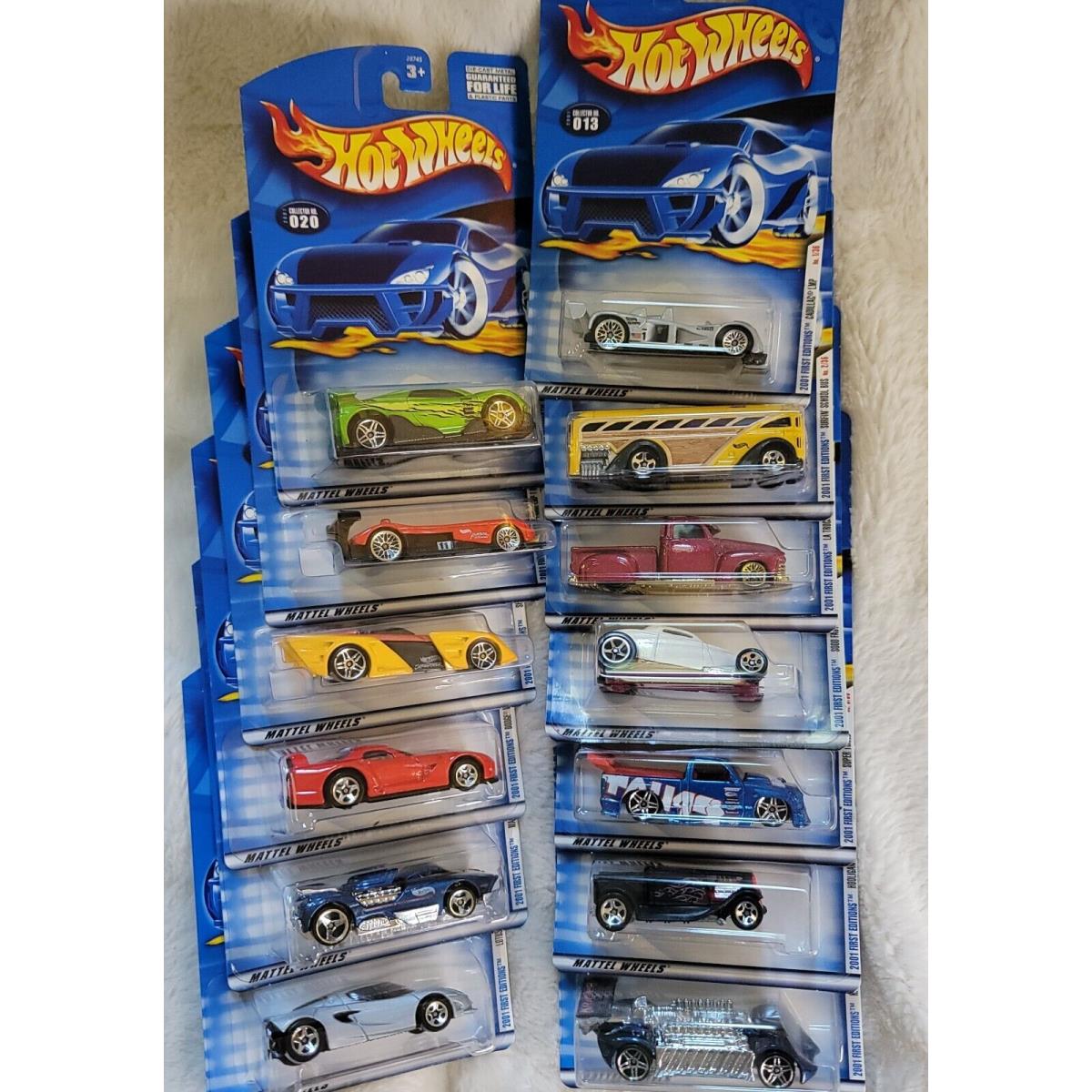 Full Set Hot Wheels 2001 First Editions Collector Set