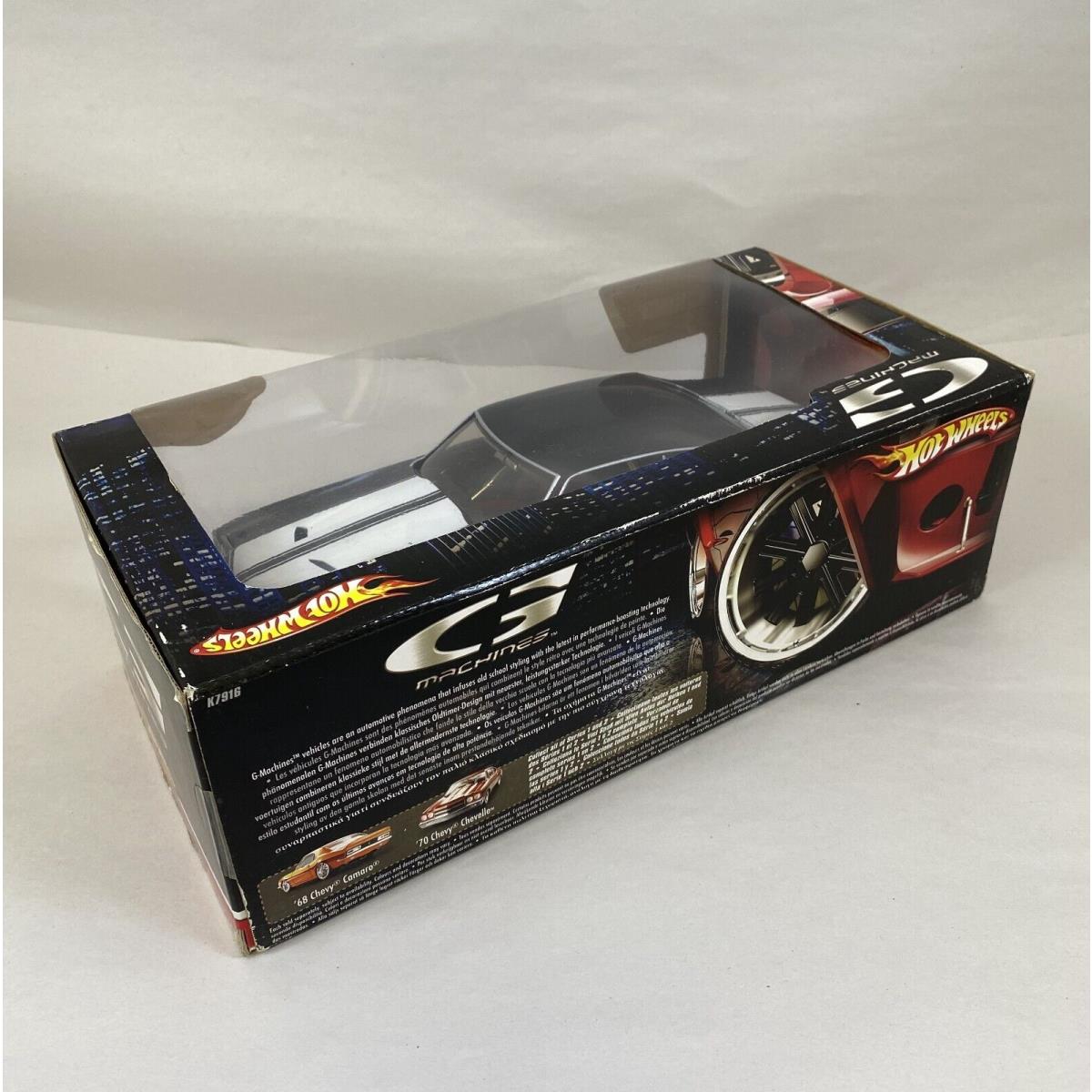 Hot Wheels `70 Chevelle 1:18 G Machine Box Little Worn