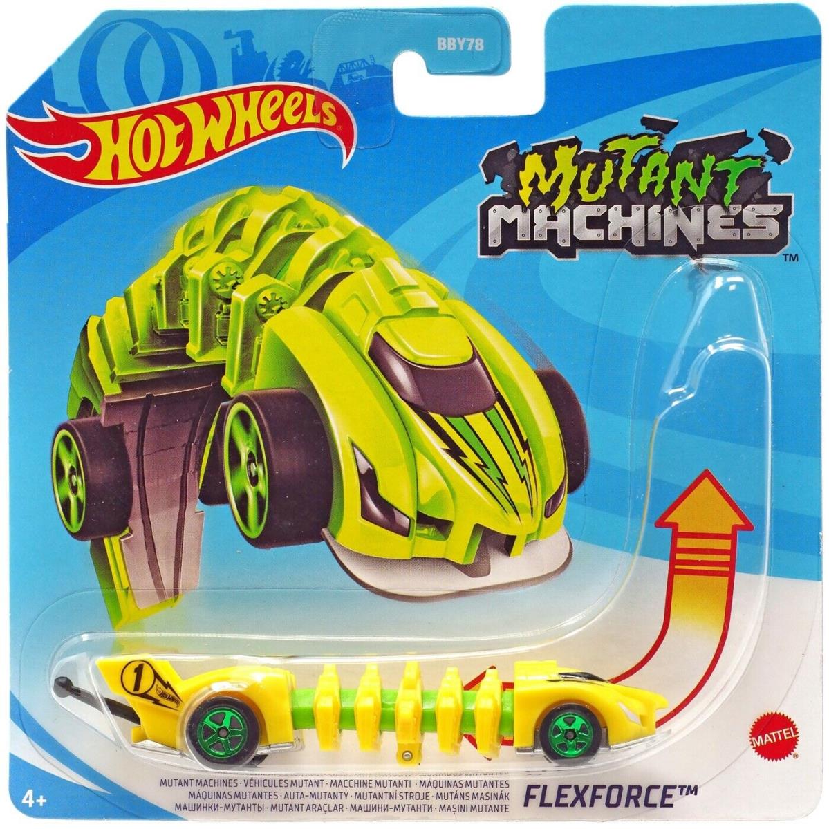 Hot Wheels Mutant Machines Flexforce Diecast Car