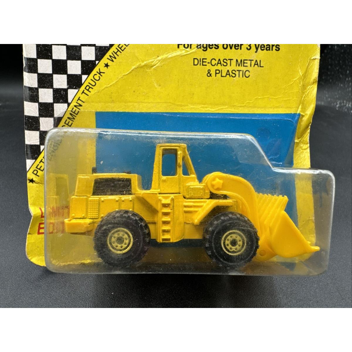 1993 Hot Wheels Yellow Wheel Loader 1173 Collectors Club Mattel Leo India