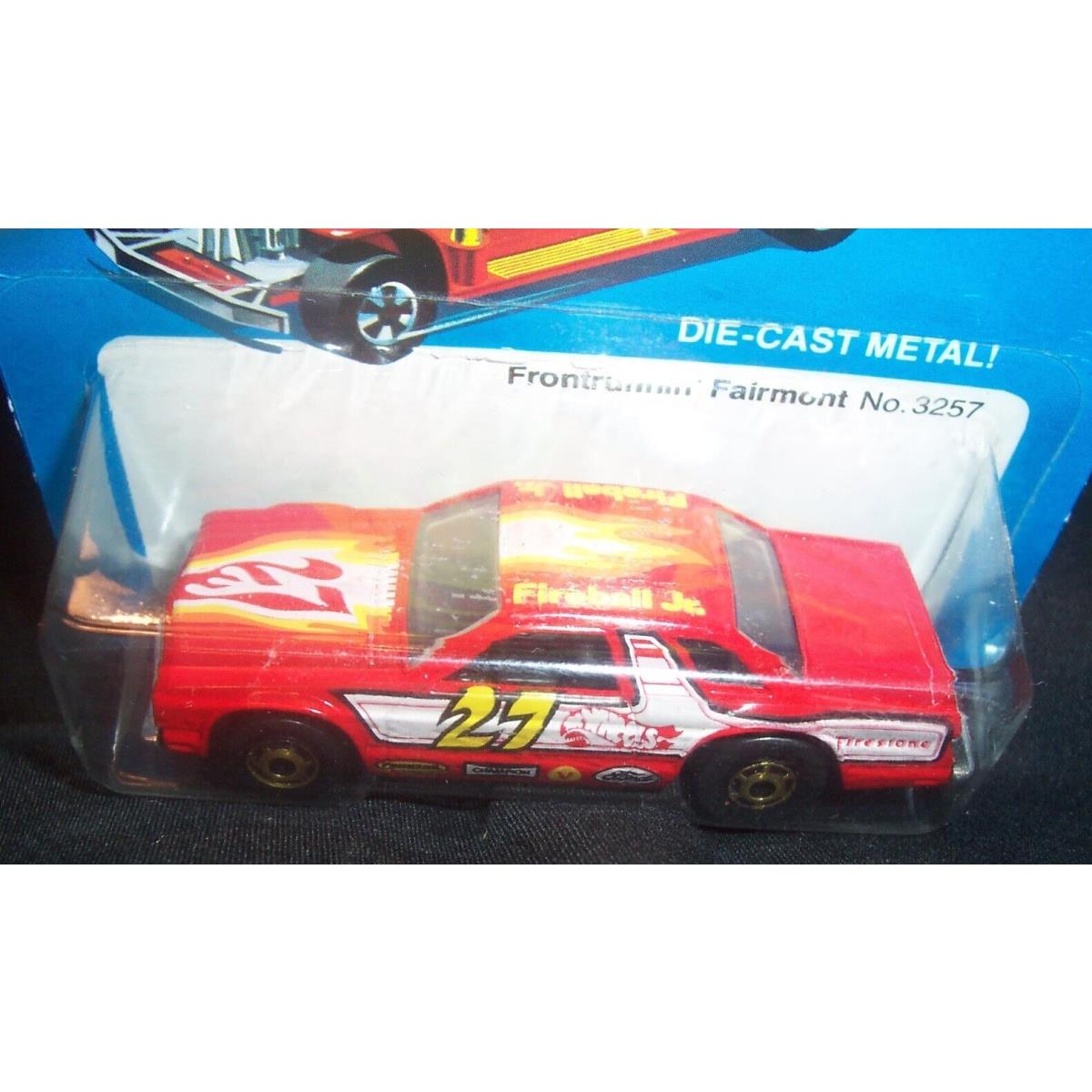 1981 Vtg Hot Wheels The Hot Ones Red Frontrunnin` Fairmont 3257 HK Unpunched