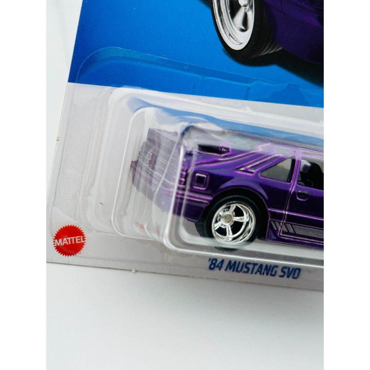 Hot Wheels 2022 Super Treasure Hunt `84 Mustang Svo Purple