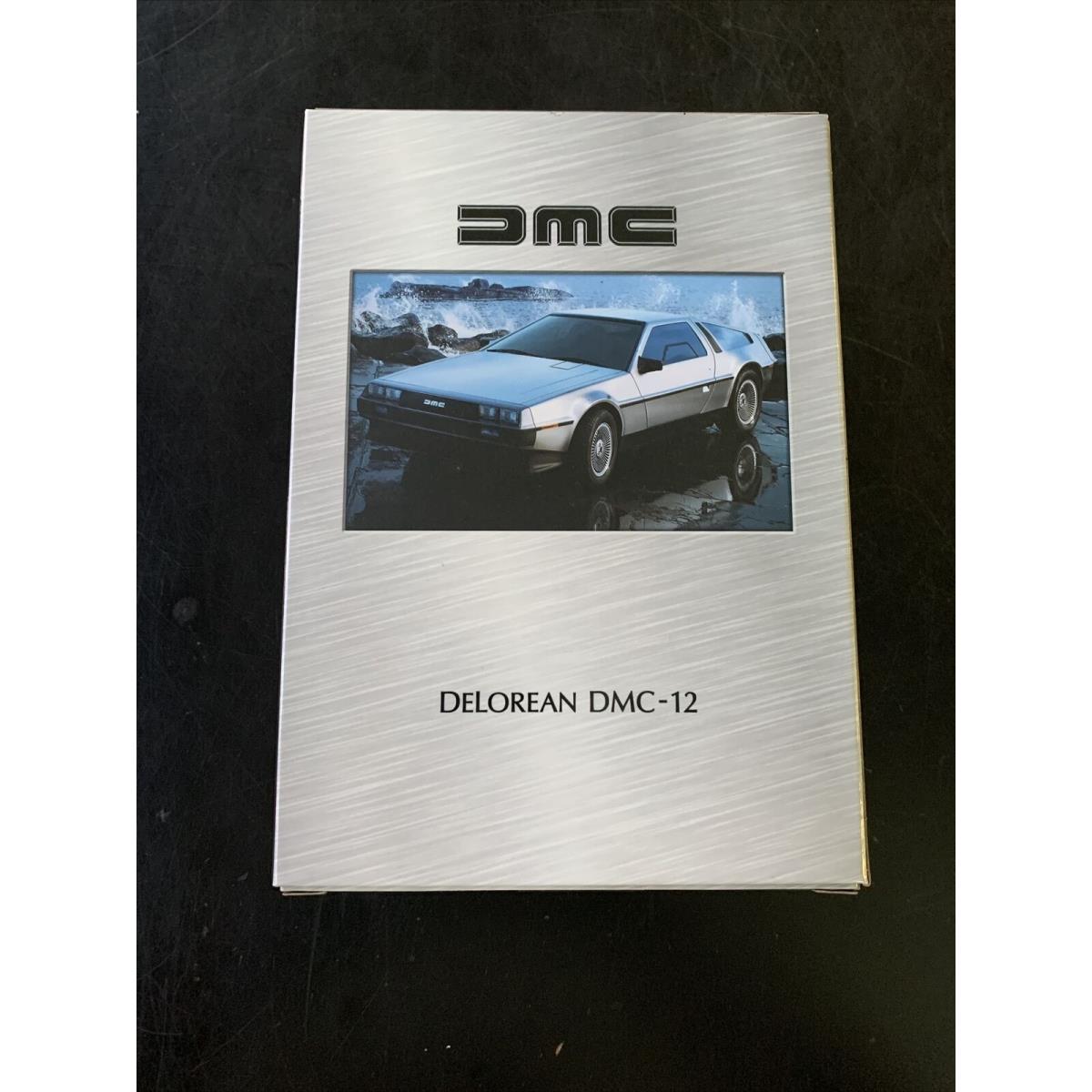 Mattel Creations Hot Wheels x Delorean 1981 DMC-12 2022 Alpha5 Set W/ Box
