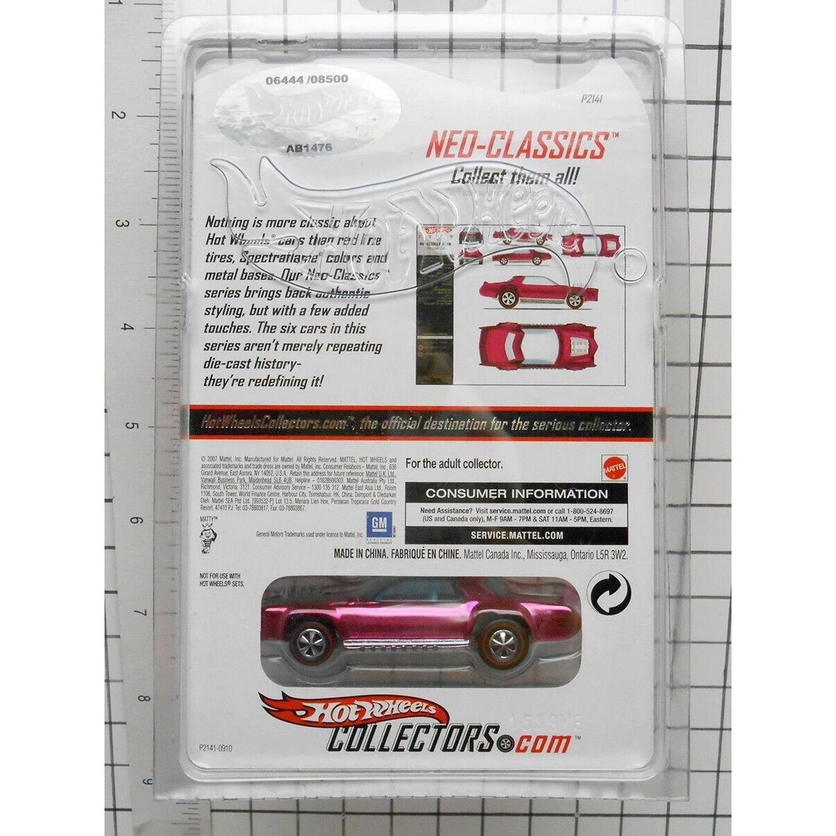 Hot Wheels 2007 Rlc Neo-classics Sugar Caddy Spectraflames Pink