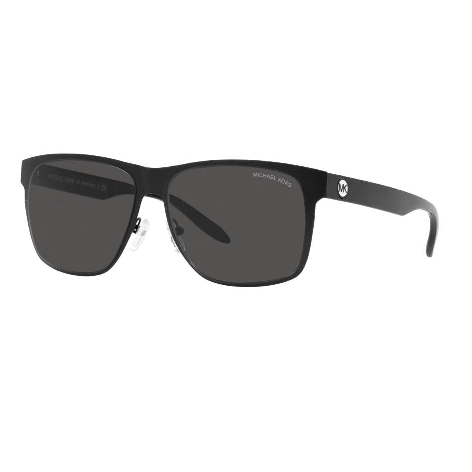 Michael Kors Kodiak Dark Grey Solid Rectangular Men`s Sunglasses MK1103 100487