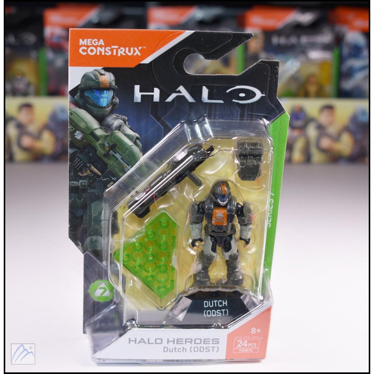 Halo Odst Dutch Heroes Series 7 Mega Construx Bloks Mini Figure FMM76