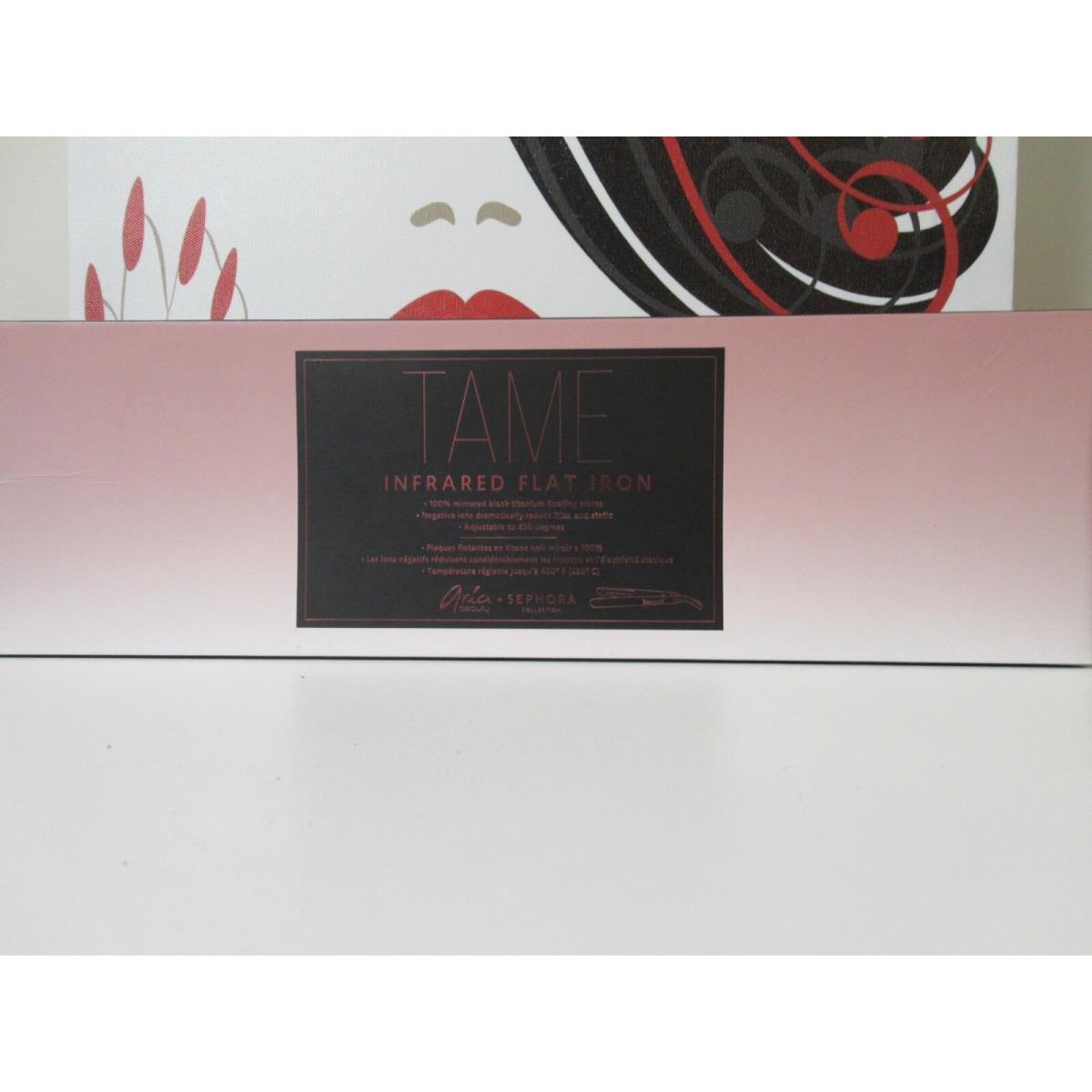 Aria Beauty+sephora Collection Tame Infrared Flat Iron 1 Boxed