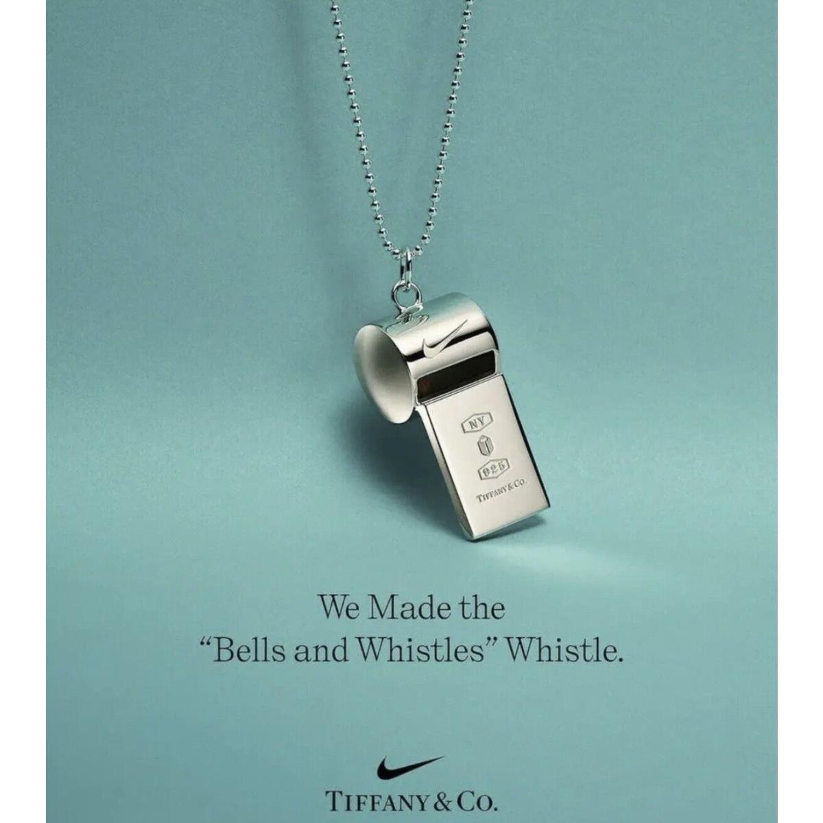 Nike Tiffany Whistle Pendant in Sterling Silver