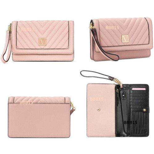 Victoria`s Secret The Victoria Tech Wristlet In Orchid Blush