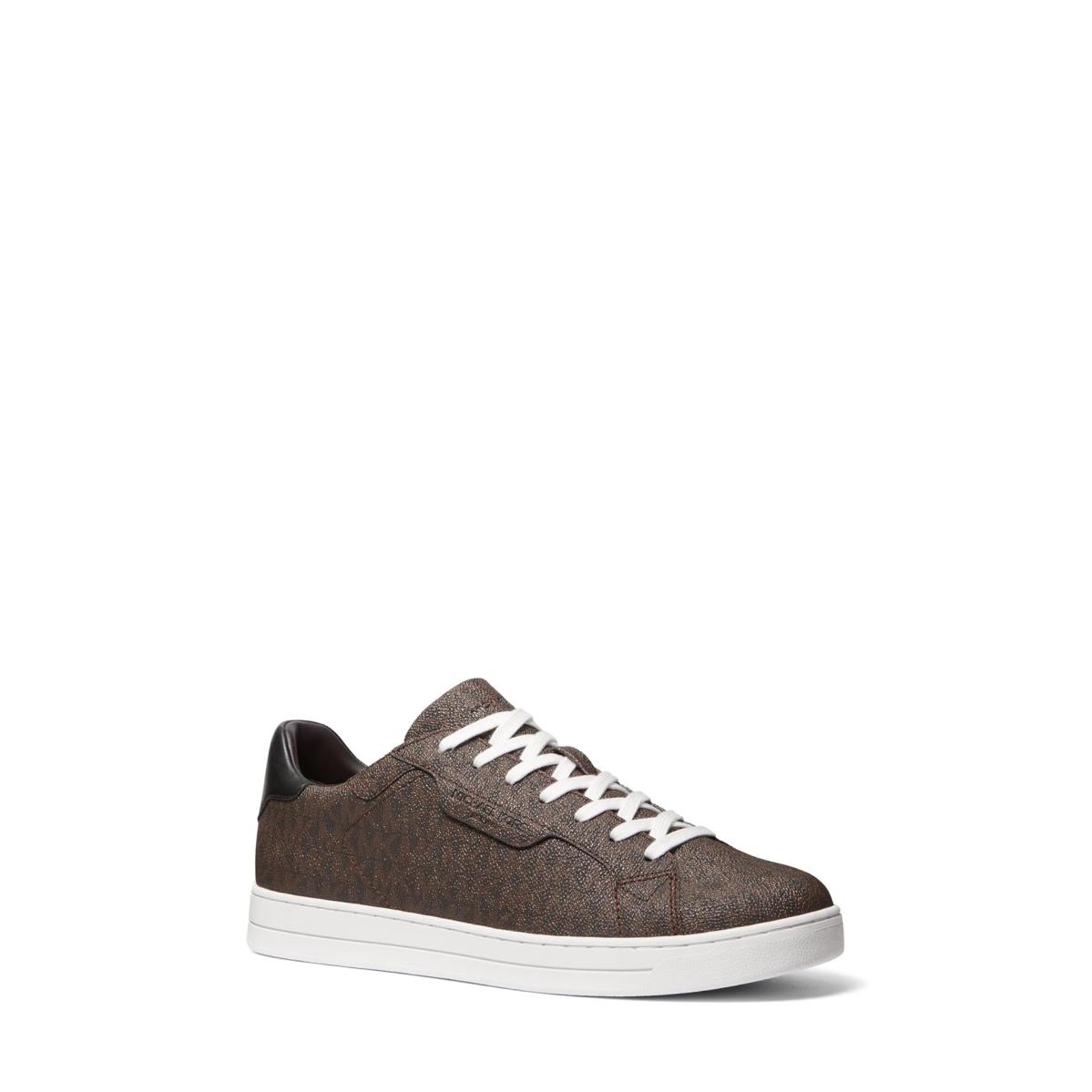 Man`s Sneakers Athletic Shoes Michael Kors Keating Lace Up Brown