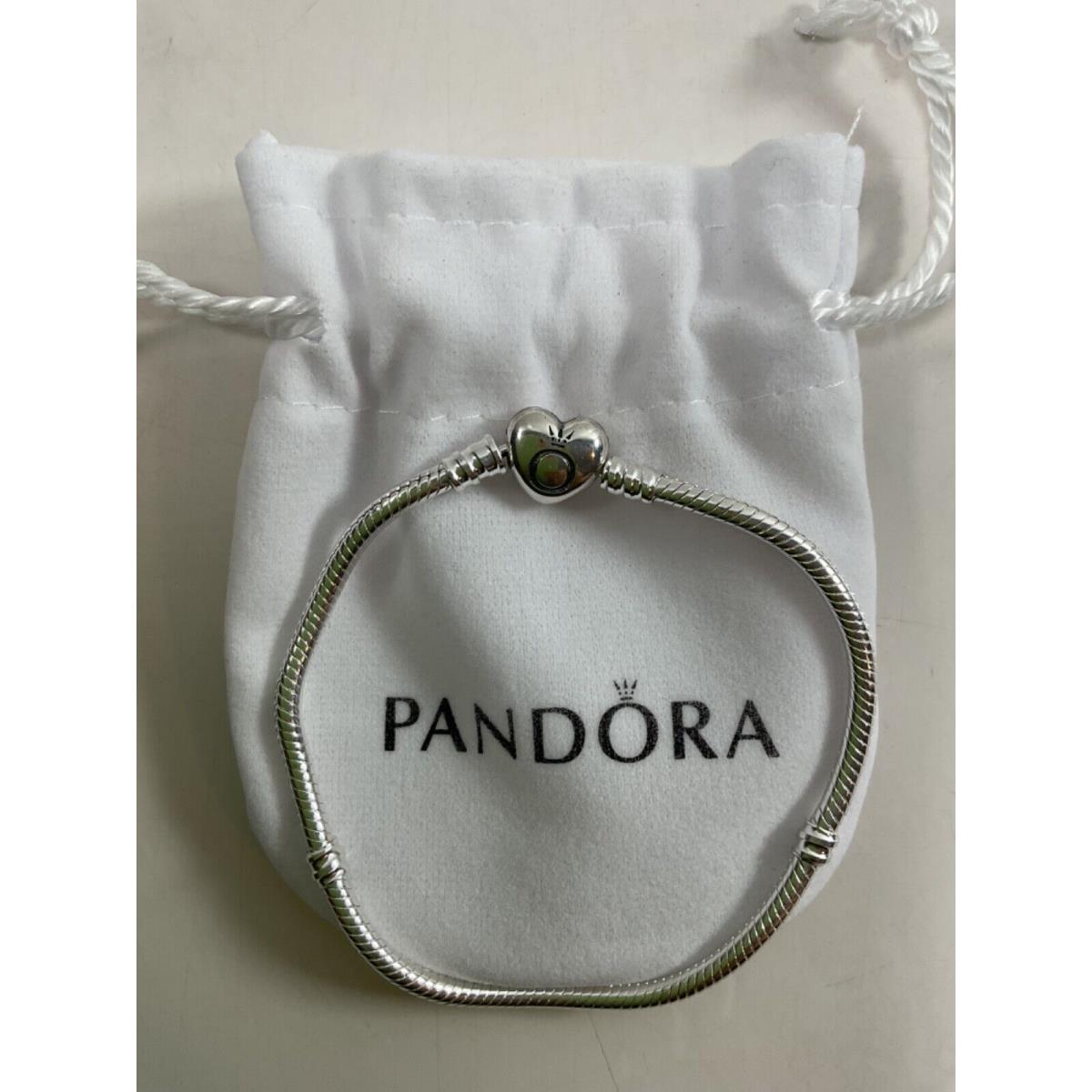 Pandora Bracelet Pandora Jewelry Silver Heart Clasp 590719