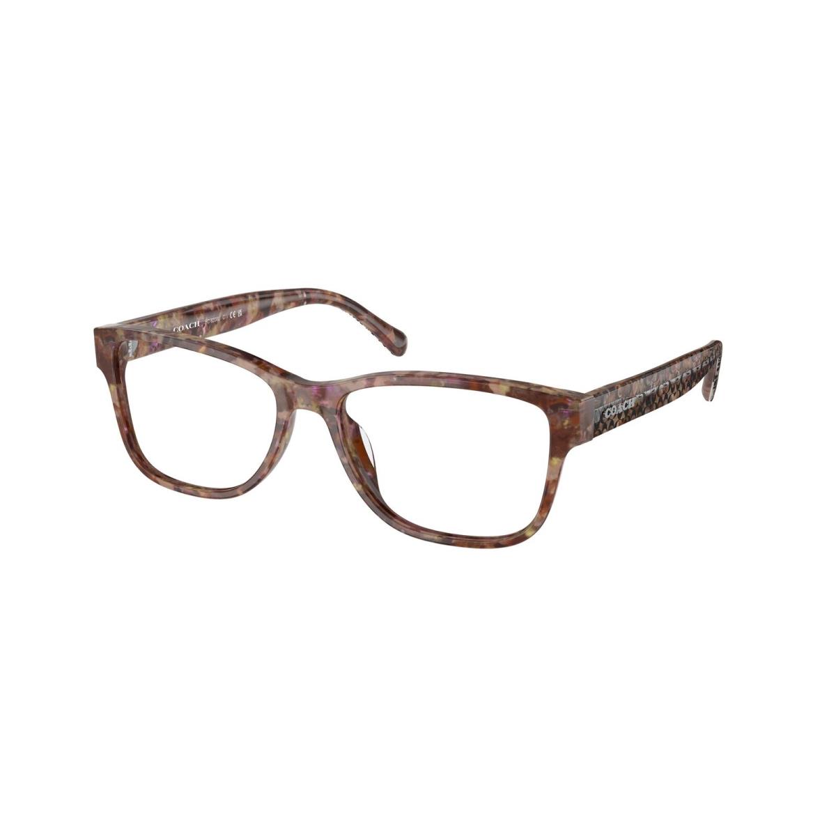 Coach HC6208U 5739 Petal Tortoise Demo Lens 54 mm Women`s Eyeglasses