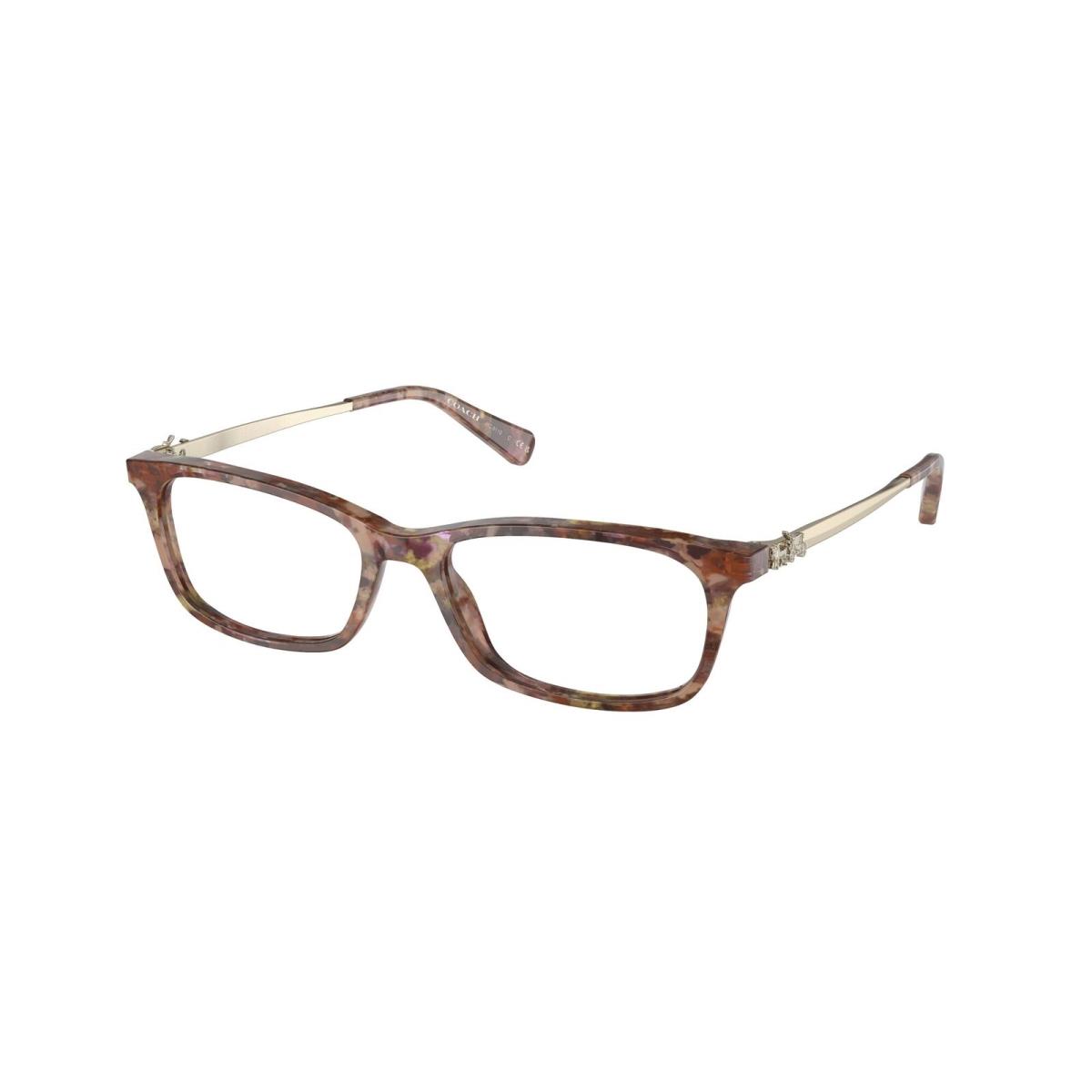 Coach HC6110 5739 Petal Tortoise Demo Lens 50 mm Women`s Eyeglasses