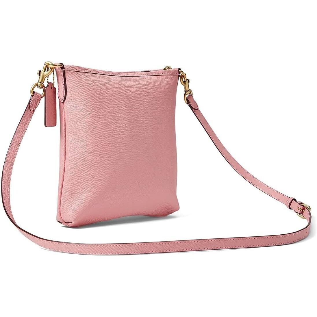 Coach Women`s Cross Grain Leather Kitt Bubblegum One Size