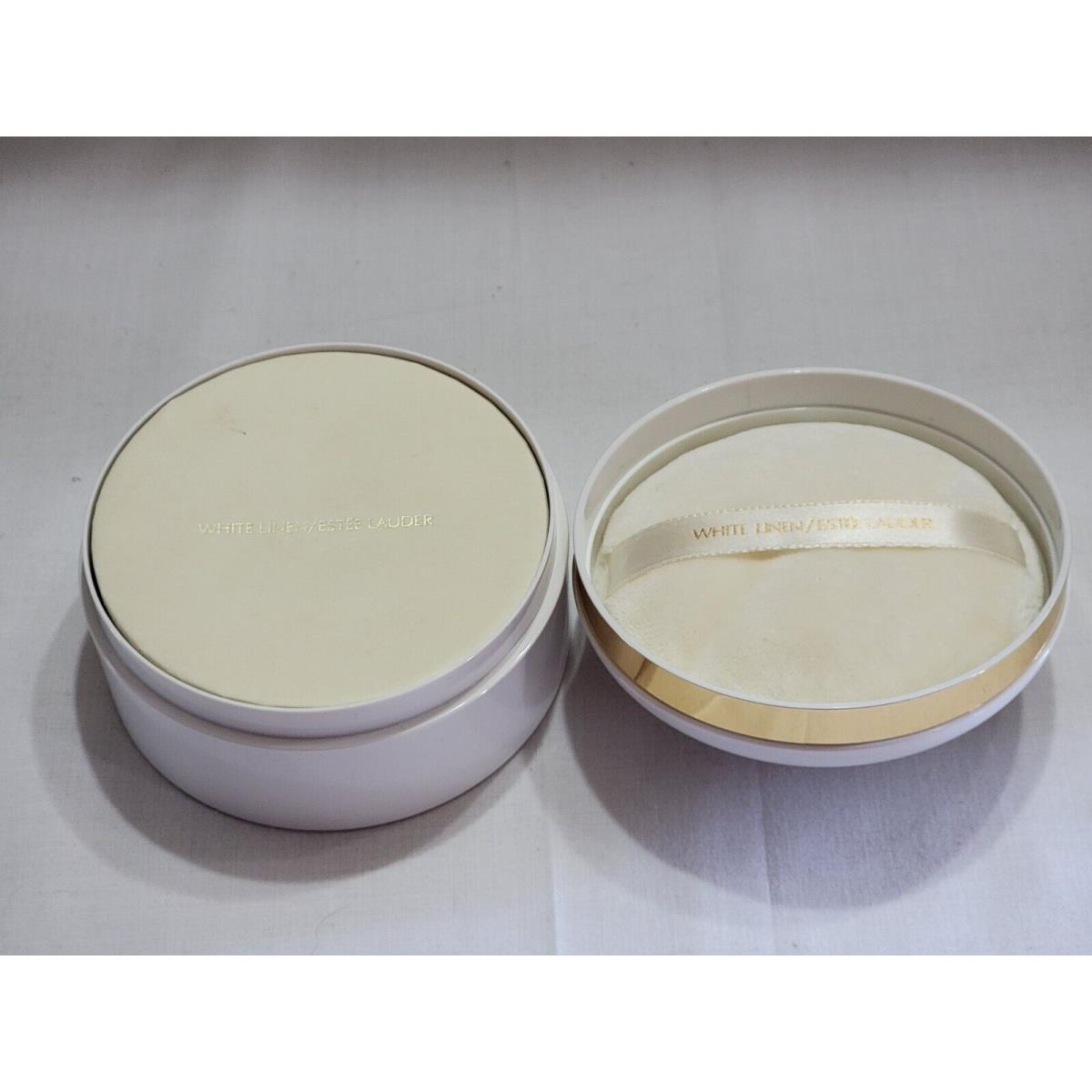 Nwob Vintage Estee Lauder White Linen Perfumed Body Powder 4.25 OZ