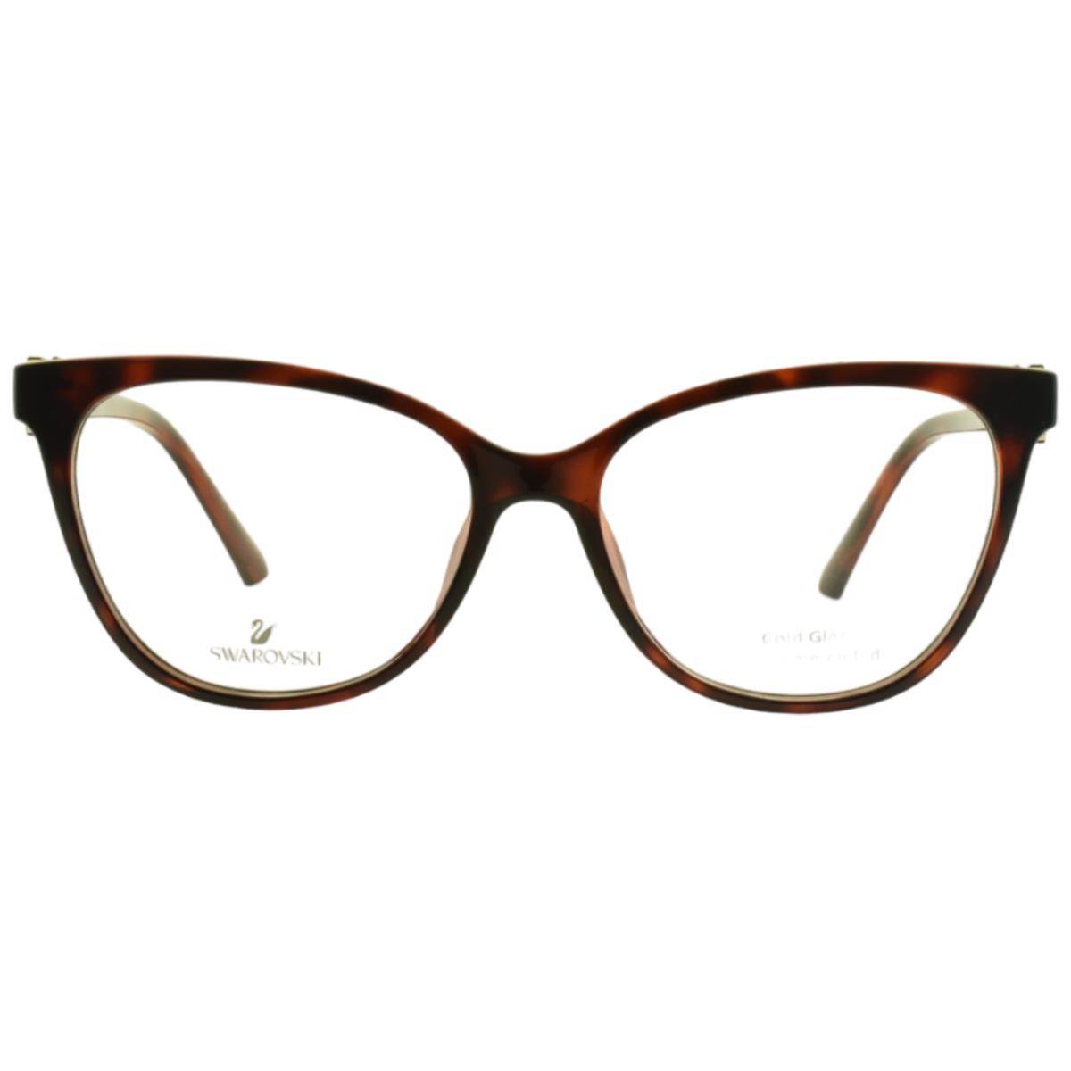 Swarovski SK5254 052 Tortoiseshell Cat Eye Full Rim Womens Optical Frame