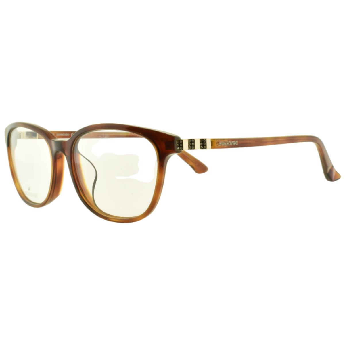 Swarovski SW5235 D 053 Tortoiseshell Rectangle Full Rim Womens Optical Frame