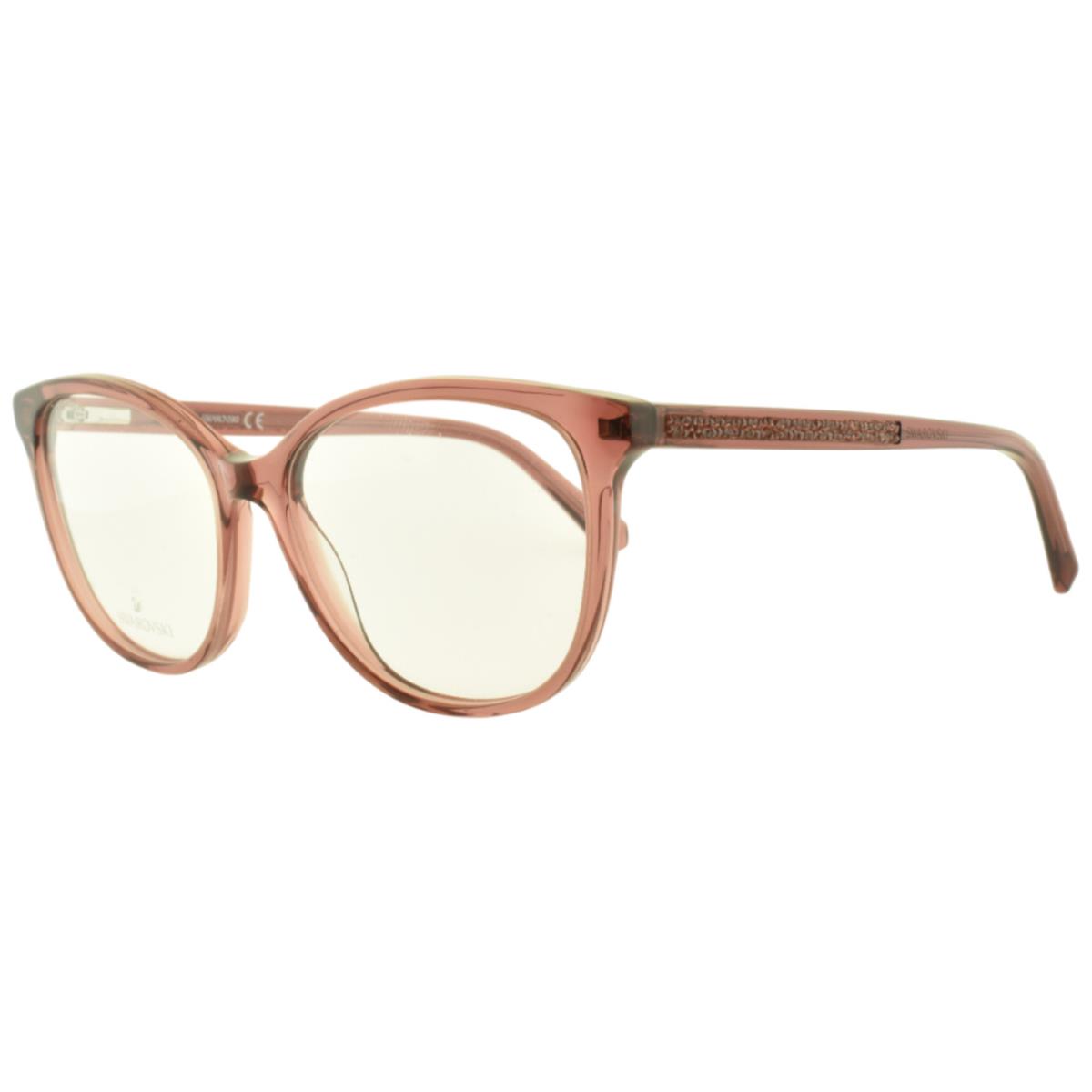 Swarovski SK5264 072 Pink Cat Eye Full Rim Womens Optical Frame