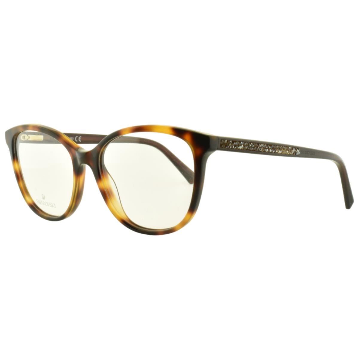 Swarovski SK5264 052 Tortoiseshell Square Full Rim Womens Optical Frame