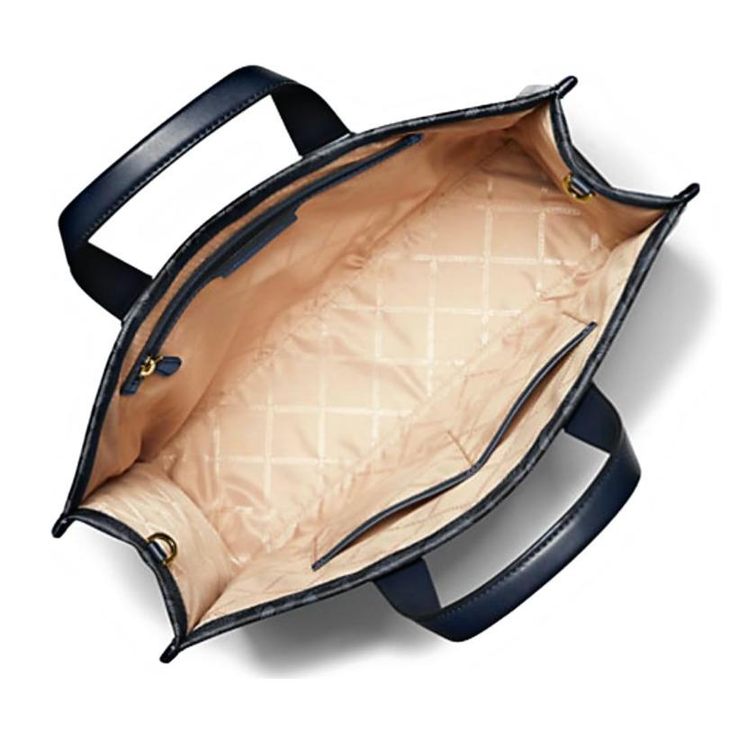 Kors Admiral Blue Gigi Logo Tote Handbag