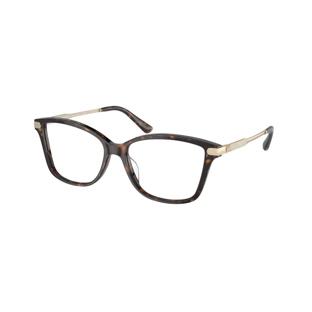 Michael Kors MK4105BU 3006 Georgetown Dk Tort Demo Lens 52 Women`s Eyeglasses