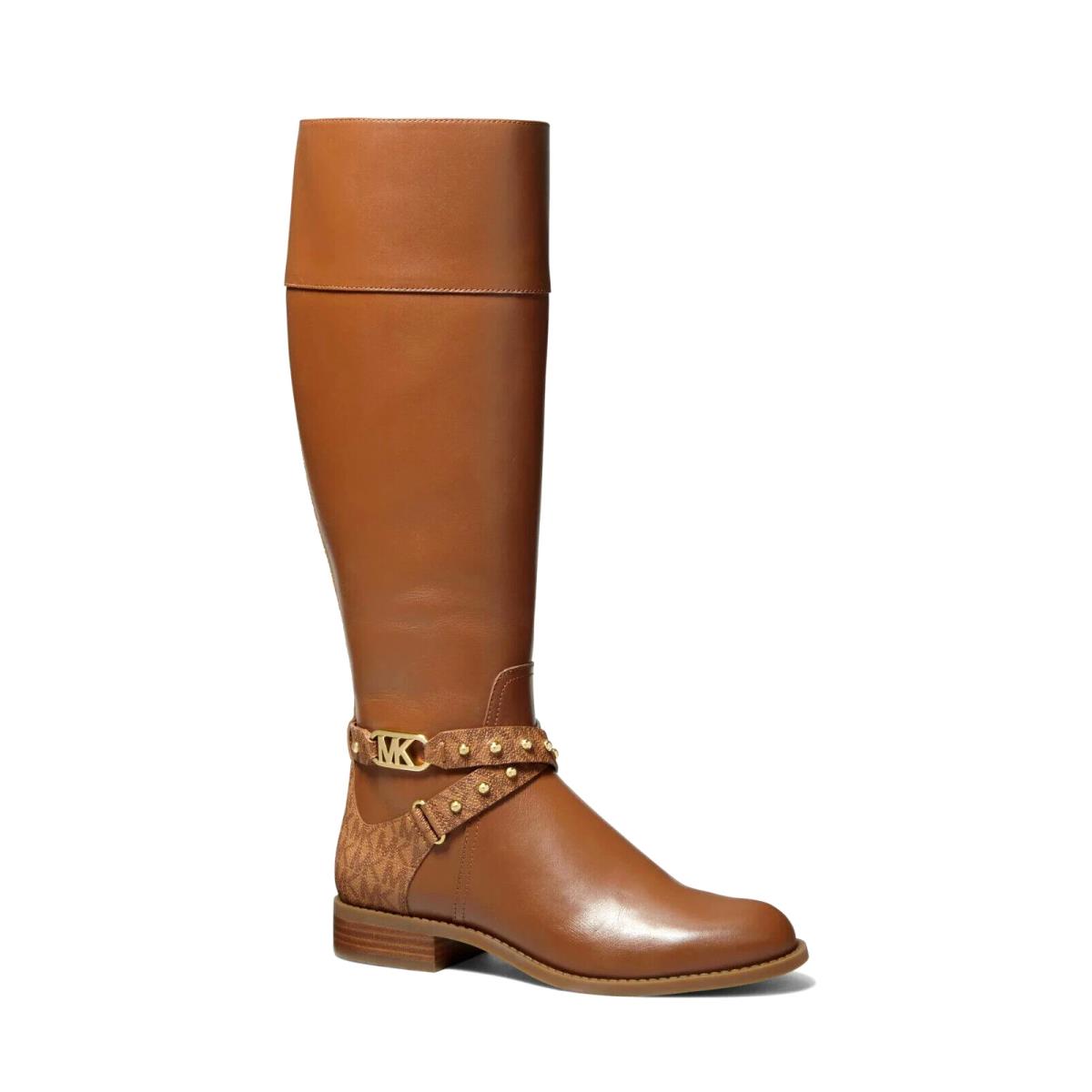 Michael Kors Kincaid Signature Knee Boots Women`s 8.5