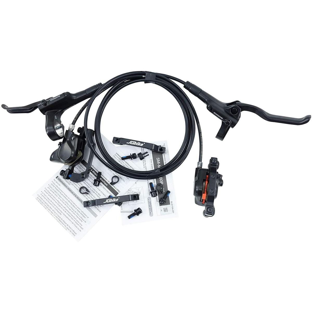 Jgbike Shimano MT200 Mtb Hydraulic Disc Brake Set For Mountain Bike Bicycle Mtb