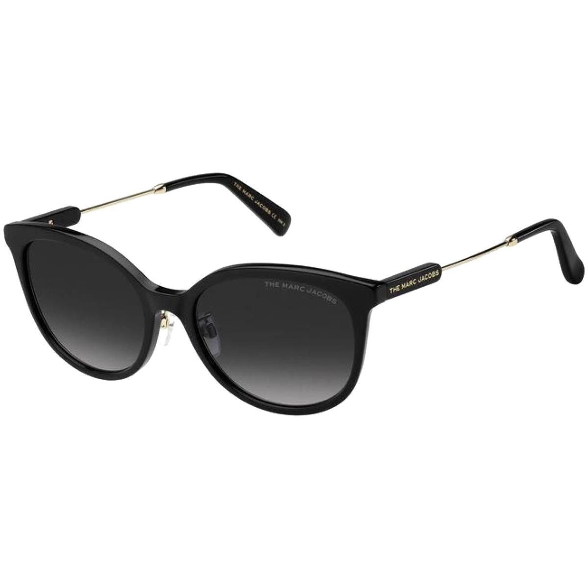 The Marc Jacobs Women`s Black Rounded Cat Eye Sunglasses - MARC610GS 0807 9O