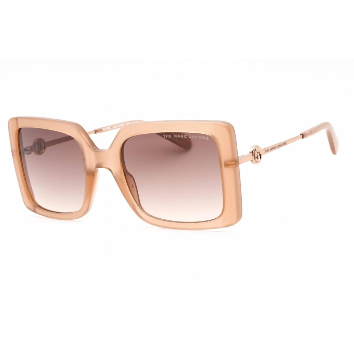 Marc Jacobs Women`s Sunglasses Beige Butterfly Plastic Frame Marc 579/S 010A HA