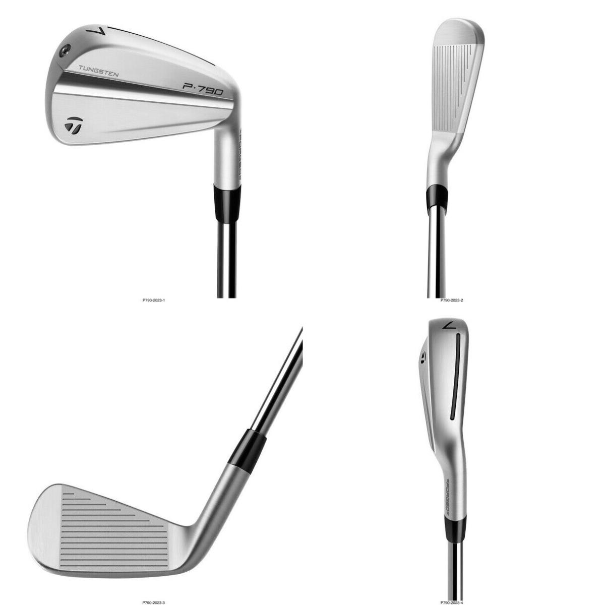 Taylormade P790 2023 Iron Set 4 Irons 7-PW Kbs Tour Stiff RH