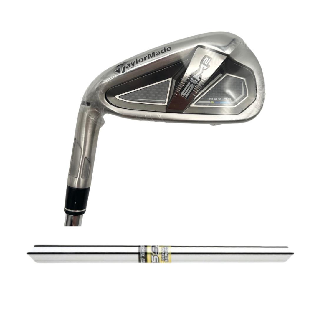 Left Handed Taylormade Sim 2 Max OS 4 Iron True Temper GS95 Stiff Flex