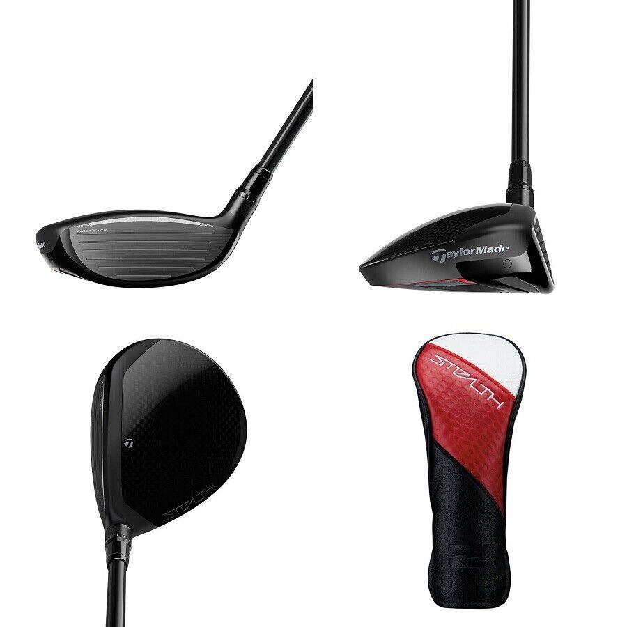 Taylormade Stealth 2 Plus 3 15 Fairway Wood Mca Kai`li Red Flex R Right-hand - Black