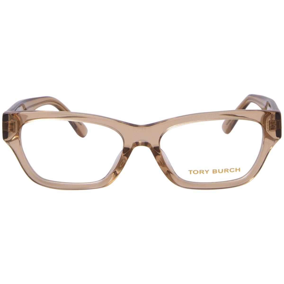 Tory Burch TY2097UM 1843 Eyeglasses Women`s Transparent Camel Full Rim 51mm