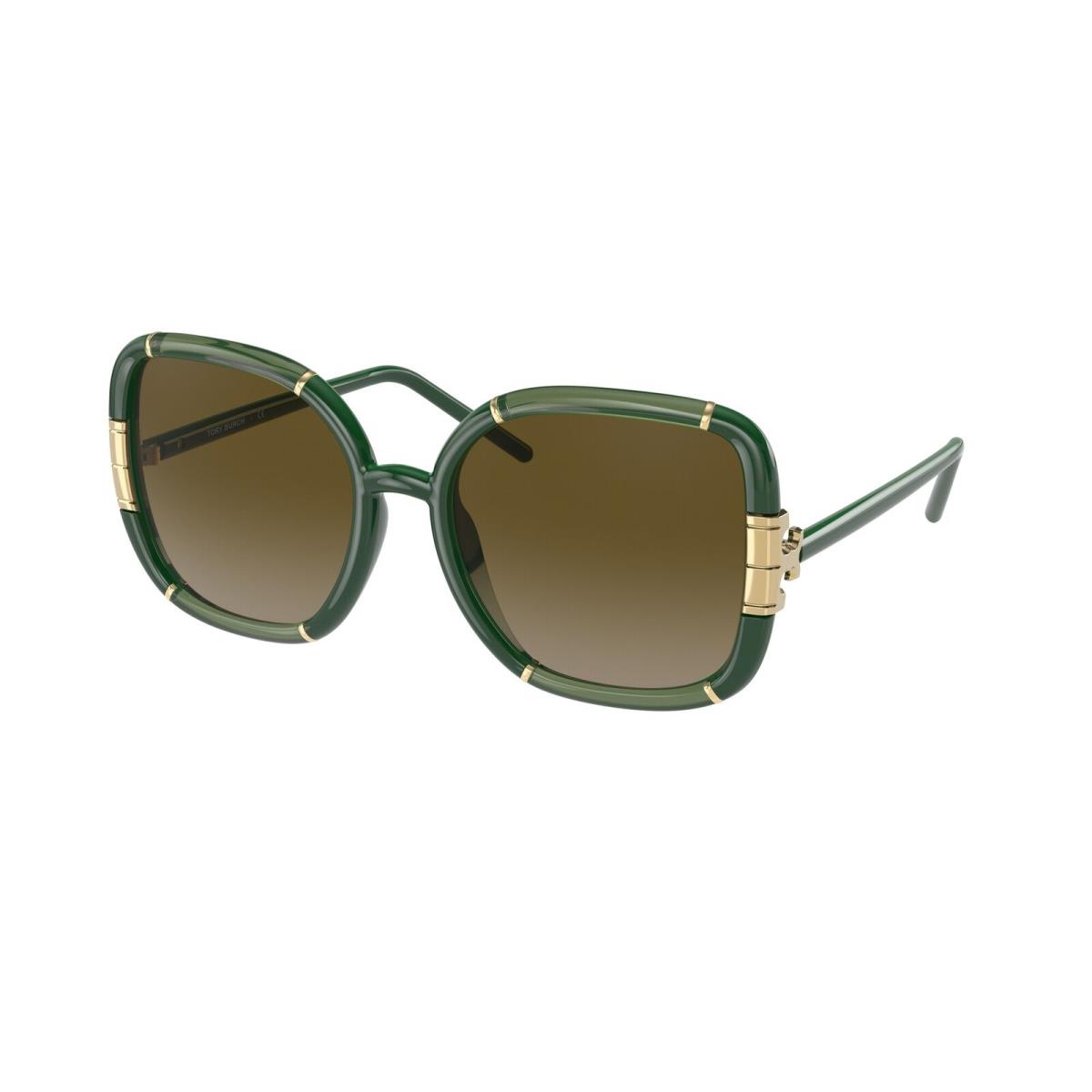 Tory Burch TY9071U 189713 Transparent Olive Gradient 57 mm Women`s Sunglasses