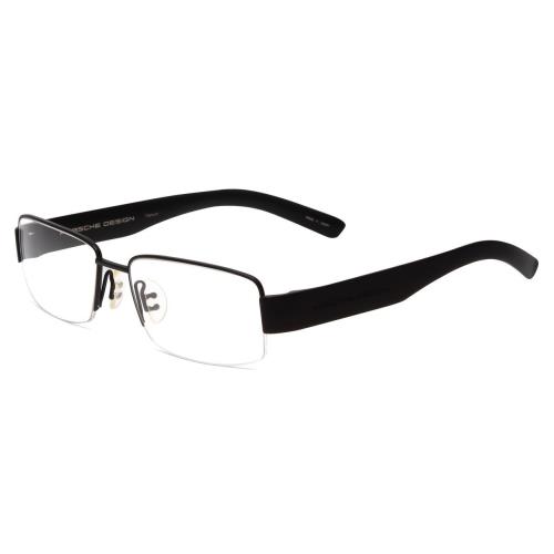 Porsche Design Titanium Eyeglasses Optical Frame P8203 B Black W/case