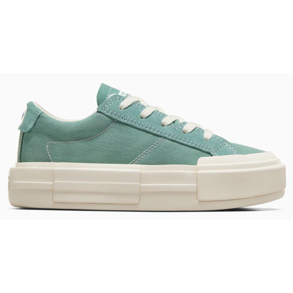 Converse Women`s Chuck Taylor All Star Cruise Suede Canvas Upper Foam Insole Herby Green/Egret/White