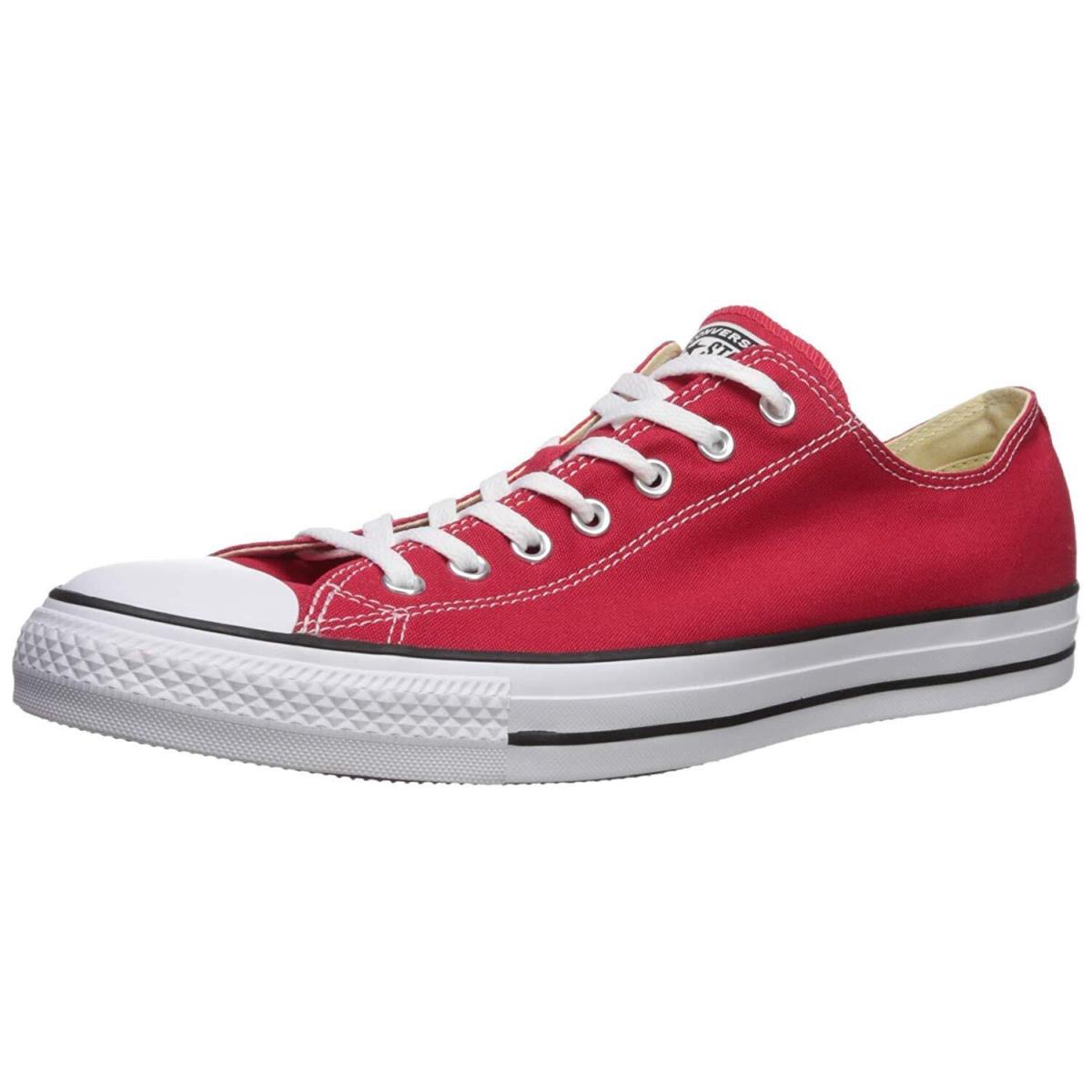 Converse Unisex Chuck Taylor All Star Low Top Sneaker - Red - Red